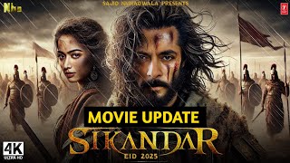 SIKANDAR  Trailer Update  Salman Khan  Rashmika Mandanna  Sathyaraj  Kajal Aggarwal [upl. by Kori]