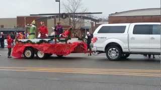 Inside Santas Workshop  Rochester MI Christmas Parade 2012 [upl. by Ellard16]