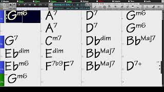 BACKING TRACK  ARMANDOS RHUMBA Chick Corea G minor 190 BPM SWING [upl. by Fleming]