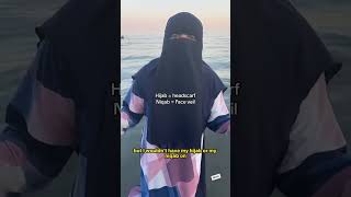 Muslim women can NOT wear THIS at the beach shorts [upl. by Einneb]