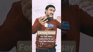 Essay  Literary Term essay literaryterm nishantgangwal englishcare trending shortvideo yt [upl. by Adaval286]