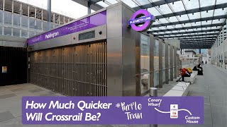 How Much Quicker Is The Elizabeth line [upl. by Wivinia763]