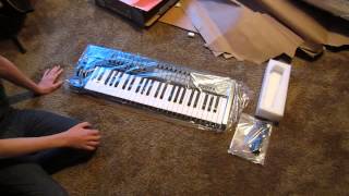 Novation Launchkey 49 Unboxing [upl. by Kassia]