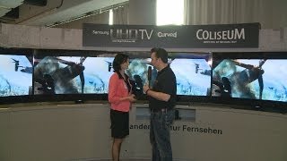 Die neuen SAMSUNG Fernseher 2014  2015  Impressionen von der Roadshow 2014 [upl. by Cassey127]