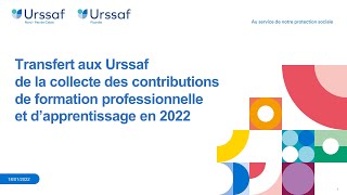 Contribution de formation professionnelle et taxe dapprentissage quels changements [upl. by Byram]