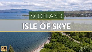 Isle Of Skye  Scotland 2023  4K Drone [upl. by Ahsekel]