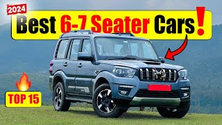 Top 15 best selling 7 seater cars in india September 2024 [upl. by Notsirk]