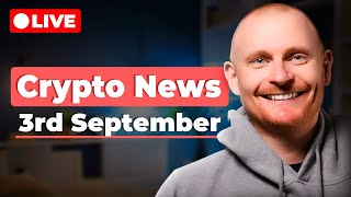 Crypto News 3rd September [upl. by Uella951]