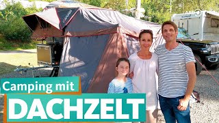 Camping mit Dachzelt und OffroadAnhänger  ARD Reisen [upl. by Daberath]