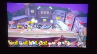 Super Smash Bros Ultimate Splatoon VS Animal Crossing [upl. by Kirit]