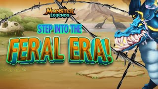 Step Into the Feral Era  Monster Legends [upl. by Islehc]