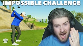 THE HARDEST IMPOSSIBLE CHALLENGE YET  GREEK ISLES  PGA TOUR 2K23 [upl. by Astto]