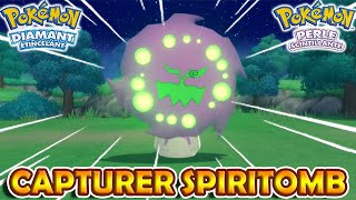 Capturer SPIRITOMB amp Obtenir la Clé de Voûte  Pokémon Diamant Étincelant et Perle Scintillante [upl. by Lyrradal409]