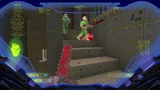 Brutal Doom 2 Hell on Earth PB Loquendo MAP16MAP17 [upl. by Aivatnohs]