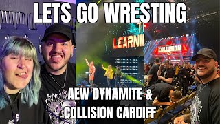 Lets Go Wrestling  AEW Dynamite Cardiff [upl. by Ennovahs286]