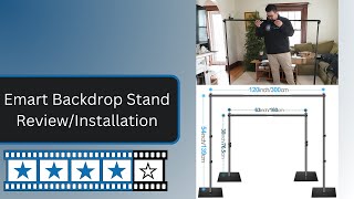 Emart Backdrop Stand [upl. by Crisey]