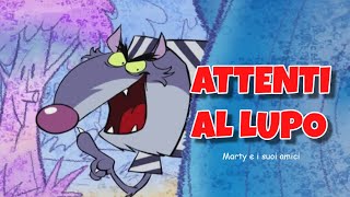 ATTENTI AL LUPO  Marty e i suoi amici  Canzoni Per Bambini [upl. by Haland96]