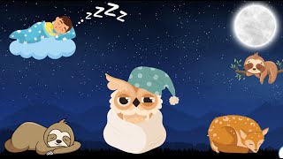 Luna the Sleepy Owl  Bedtime stories for kids  Animated sleepy animals and calming music [upl. by Meyer832]