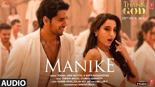 Manike Mage Hithe Song Thank God Nora Fatehi Sidharth Malhotra  TanishkYohaniJubi 4K Video [upl. by Linis]