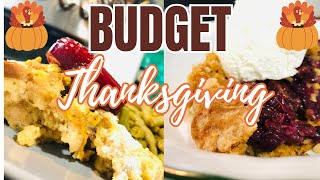 THANKSGIVING ON A BUDGET Pt 2  25 DINNER WITH MINIMAL INGREDIENTS  Simple Recipes [upl. by Lennod]