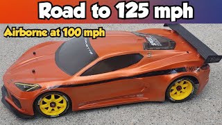 100 MPH RC CAR FLIP [upl. by Sontich]