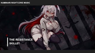 Nightcore  The Resistance Skillet  Lyrics [upl. by Hgeilhsa859]