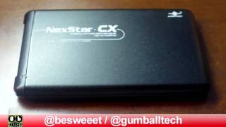 25quot USB 20 Hard Drive Enclosure Vantec NexStar CX [upl. by Dilisio]