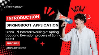 Spring BootClass7 SpringBoot Application  Execution process of Spring boot run method [upl. by Doris]