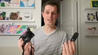 Review of the Canon BRE1 remote control with the m200 camera [upl. by Ayekram826]