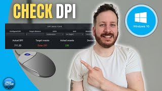 How To Check Mouse DPI [upl. by Koeninger348]