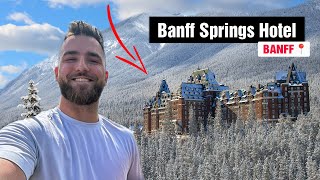 I Stayed in Banffs Castle  Fairmont Banff Springs [upl. by Vadim]