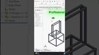 Professional width mate Solidworks solidworkstutorial solidworkstips [upl. by Chyou2]