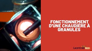 Comment fonctionne le brûleur dune chaudière à granulés  JOLLYMECFOGHETEVO [upl. by Clough]