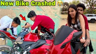 Prank On Boyfriend 🫣  Ritika ने New Bike गिरा दिया 😱 Classy Subhash yard Chand [upl. by Tal]