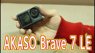 AKASO Brave 7 LE アクションカメラ初心者によるファーストインプレッション【ワチャワチャ】【初心者丸出し】 [upl. by Nosam]