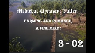 Medieval Dynasty The Valley  Playthrough Series 3 Part 2 [upl. by Slavin285]