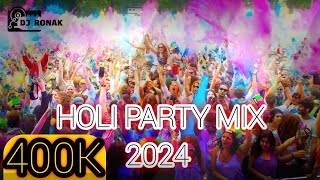 HOLI PARTY MIX 2024  NONSTOP DANCE SONG  holi 2024 [upl. by Frisse]