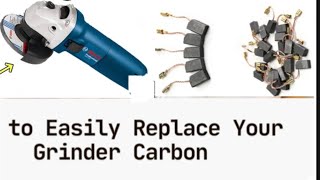 How To Change Carbon Brush  Bosch Angle Grinder  Replace In Just 2 minutes bosch carbonbrush [upl. by Latnahc30]