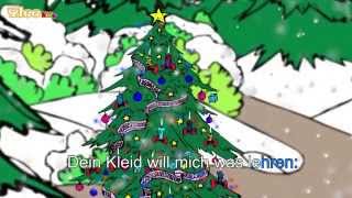 Oh Tannenbaum  Deutsch lernen mit Kinderliedern  Yleekids [upl. by Aleek]