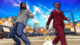 GTA V MODS PC  INCREÍBLE YO SOY JESUUUUUCRISSSSTOOOO  GTA 5 MODS ONLINE  TheCorvusClan [upl. by Orsola599]