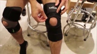 Knee Brace Review  EX701 Exous bodygear amazoncom [upl. by Gorga701]