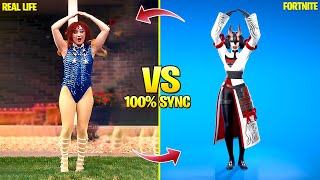 FORTNITE DANCES IN REAL LIFE Hot To Go Get HOT Chappell Roan Tiktok and Icon Series Dances [upl. by Prochoras]