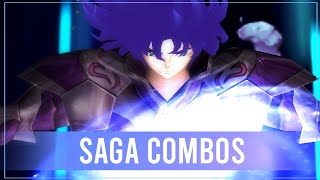 Saint Seiya Hades  Saga Combos [upl. by Ardnazil]