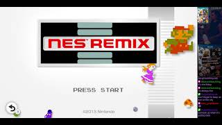 NES Remix Pack Wii U 2014 1st playthrough pt 2 at REMIX amp BONUS NR1  My 241st livestream [upl. by Perot]