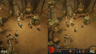 Diablo 3 PS4 vs PC Comparison [upl. by Nennek]