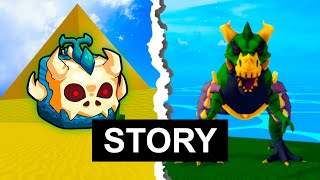 The Story of The TREX FRUIT a Blox Fruits Story [upl. by Freddie]