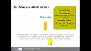 KARL MARX  Aula de Sociologia megaalunocom [upl. by Rivard586]