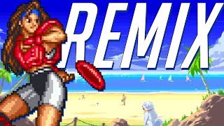 Windjammers  Flying Power Disc Remix ► Future BassRetro [upl. by Hgielah]