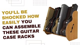 The Studio™ Guitar Case Stand Is Super Easy to Assemble [upl. by Teodoor]