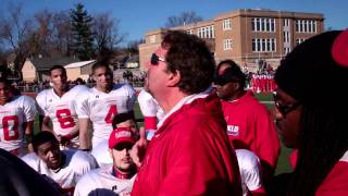 Plainfield Cardinals Football Coach Nyers after the Westfield win [upl. by Dame]